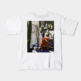 Wilhelmina and Wendy Westie at the Window Kids T-Shirt